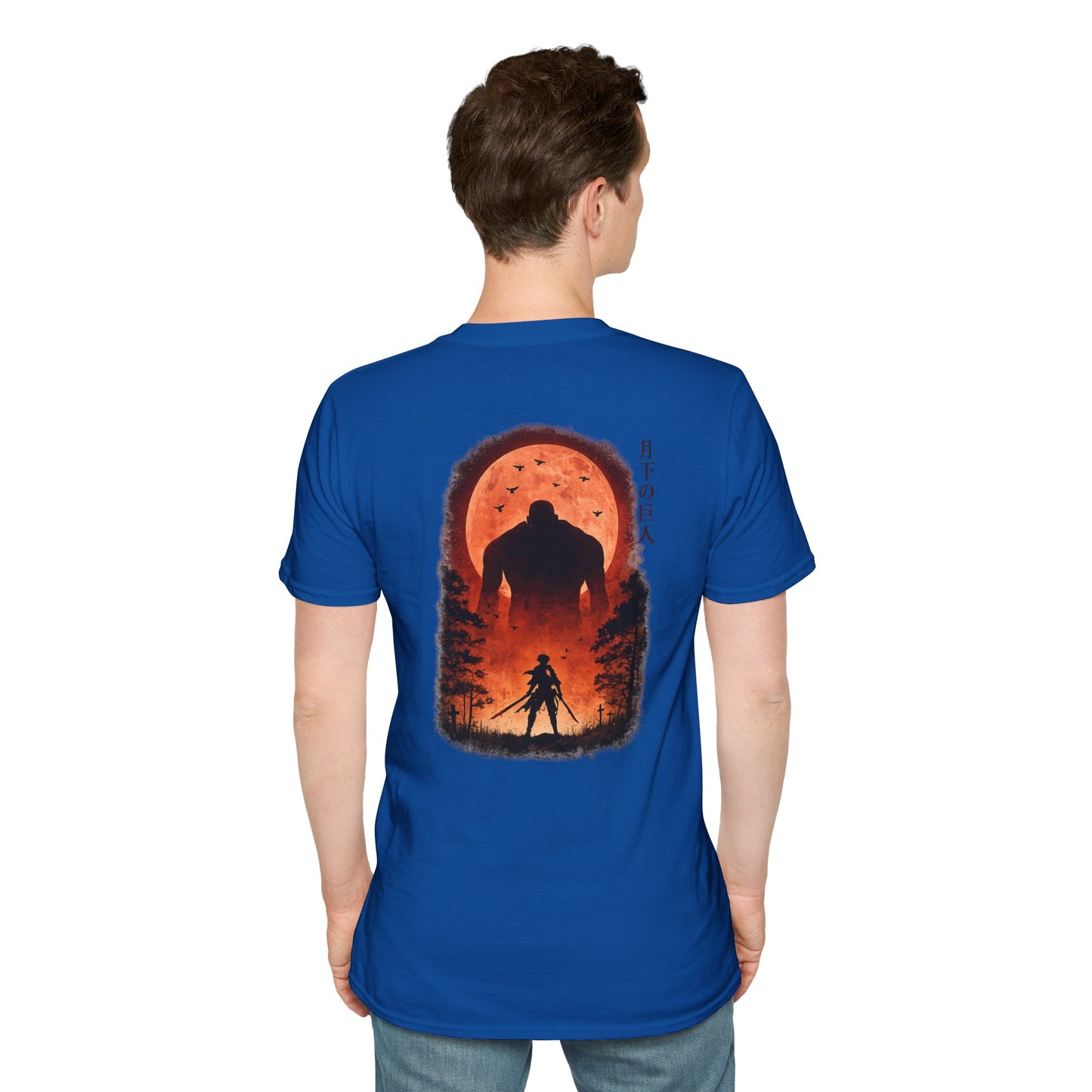 Samurai vs Titan Graphic T-Shirt — "Anybody Can Become a God or a Devil"