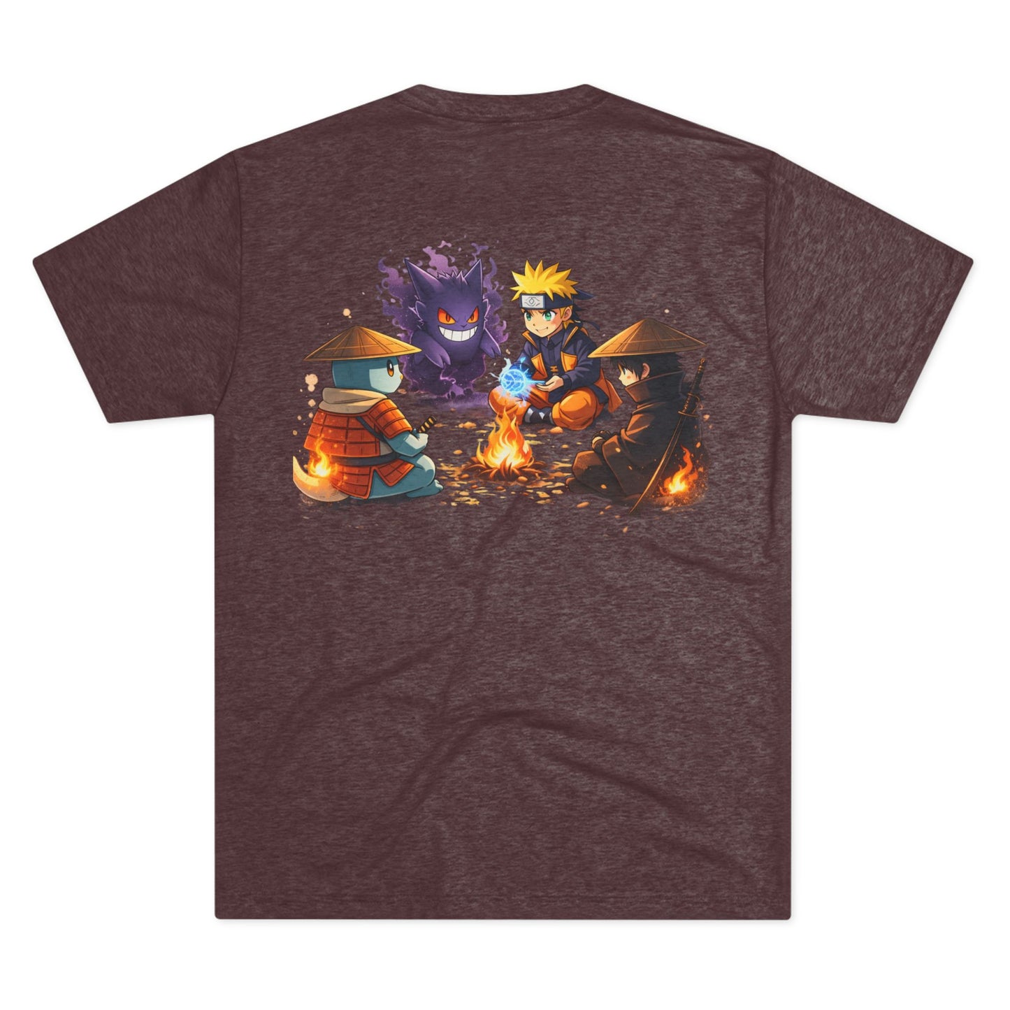 Anime Ninja Campfire Graphic Tee