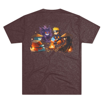 Anime Ninja Campfire Graphic Tee