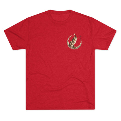 T-Shirt — Minimal Japanese Sumi-e Foxes Graphic Tee