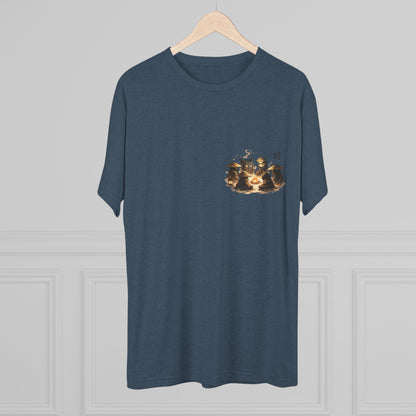 Anime Ninja Campfire Graphic Tee