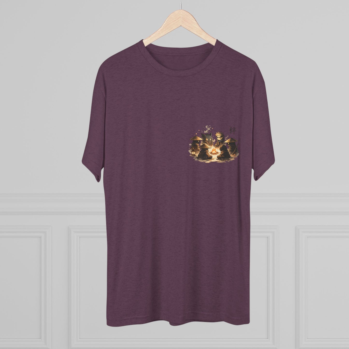 Anime Ninja Campfire Graphic Tee
