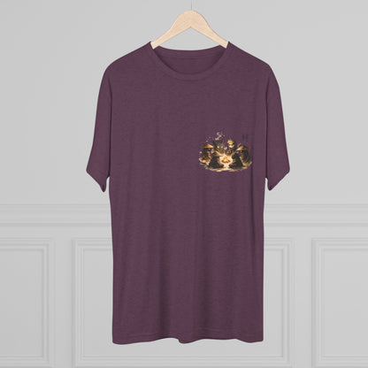 Anime Ninja Campfire Graphic Tee