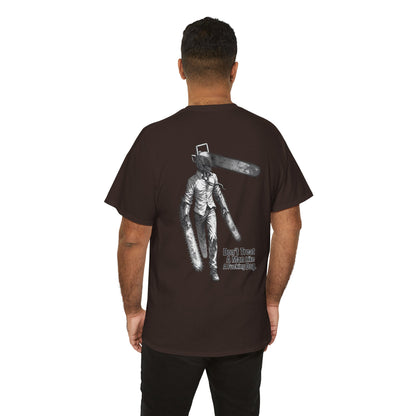 Devil Engine Graphic Tee — “Don’t Treat A Man Like A Fucking Dog” Manga Shirt