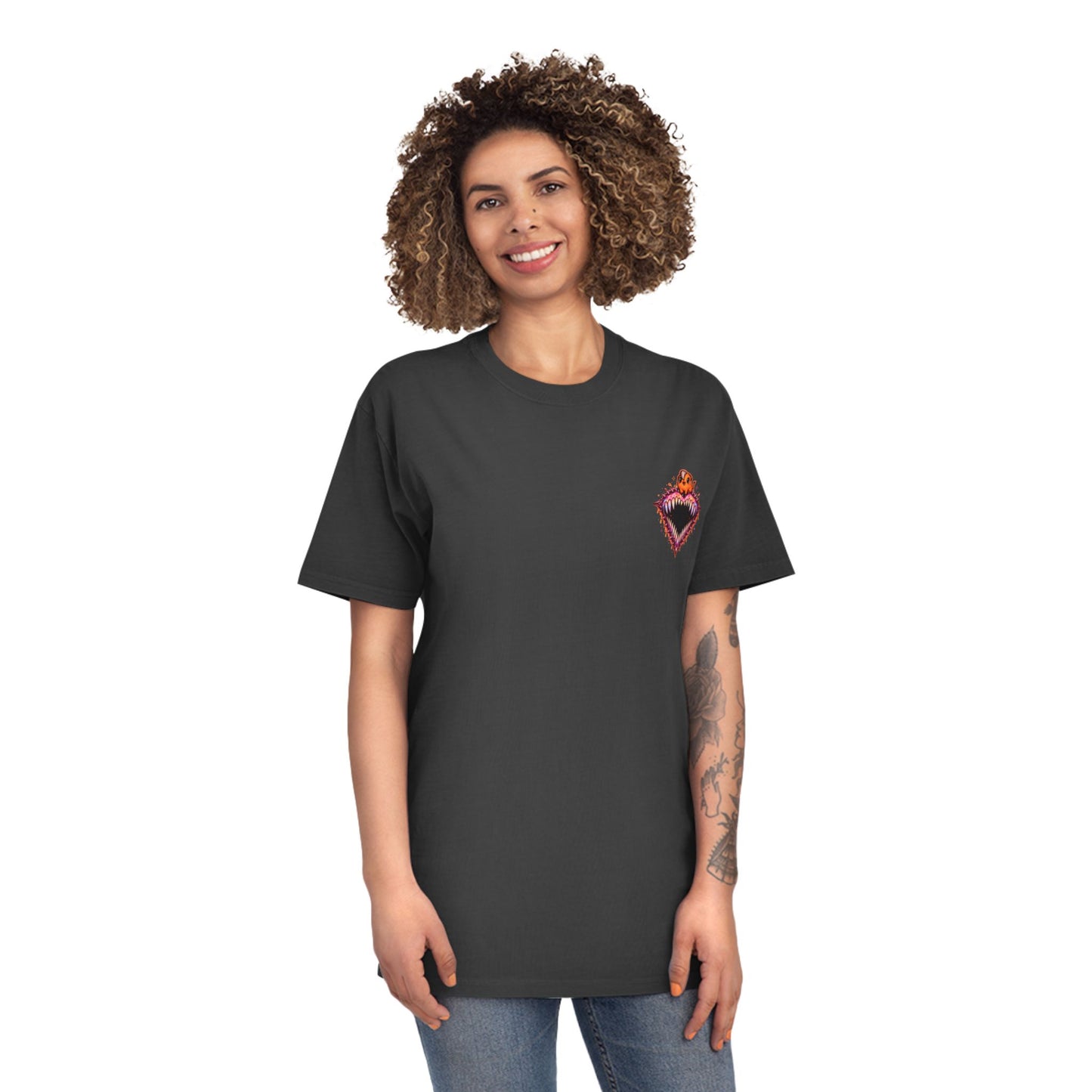 Devil Girl Anime Tee — Chainsaws & Devils Graphic Shirt