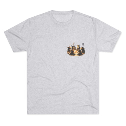 Anime Ninja Campfire Graphic Tee
