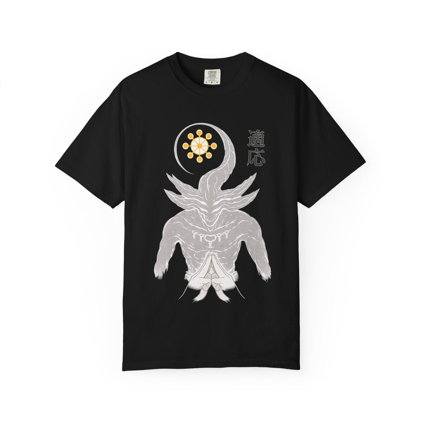 Demon sigil T-Shirt — Japanese “Adapt” Kanji Graphic Tee
