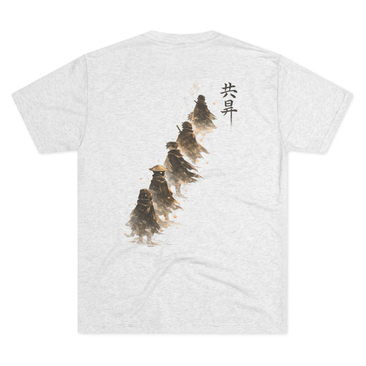 T-Shirt — Minimal Japanese Sumi-e Foxes Graphic Tee