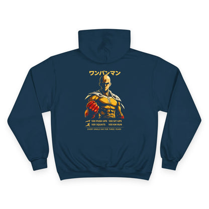 Anime Workout japanese Graphic Hoodie — Anime Champion Sweatshirt