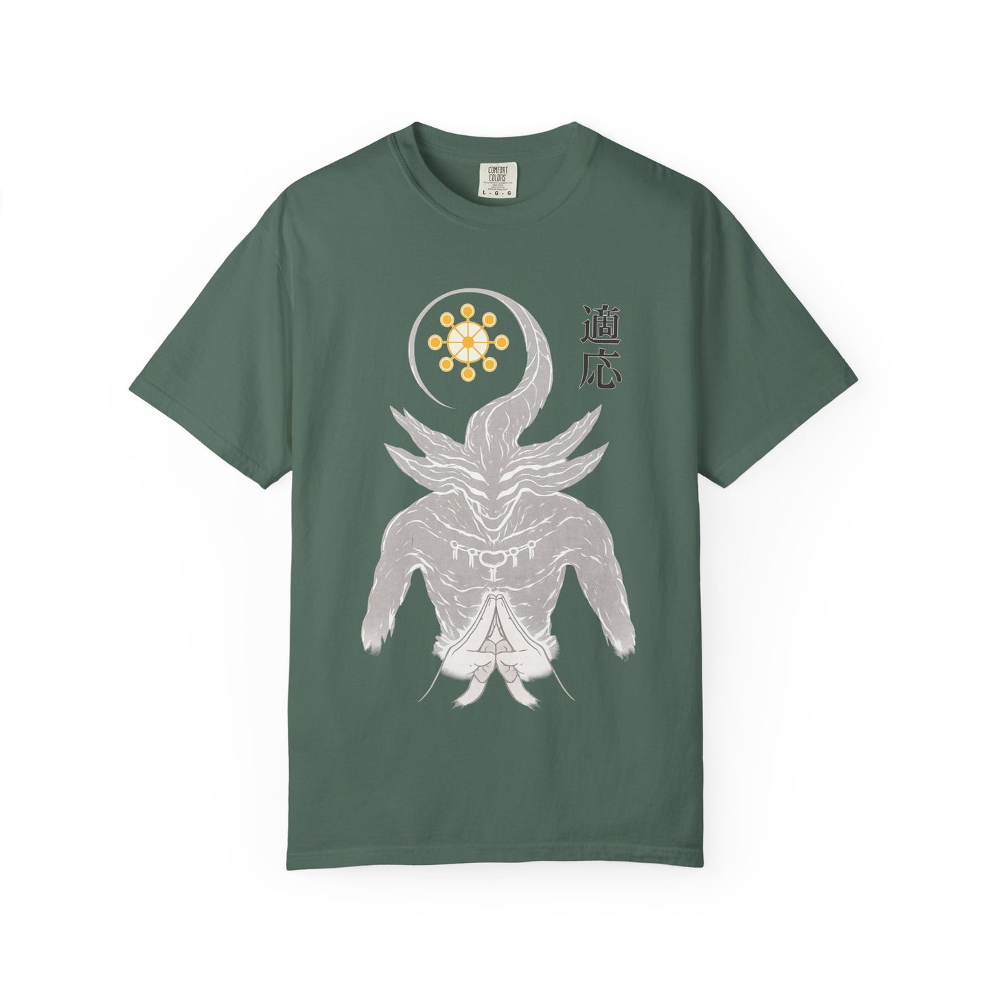 Demon sigil T-Shirt — Japanese “Adapt” Kanji Graphic Tee
