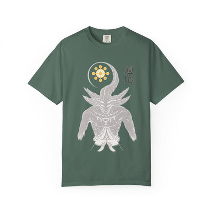 Demon sigil T-Shirt — Japanese “Adapt” Kanji Graphic Tee