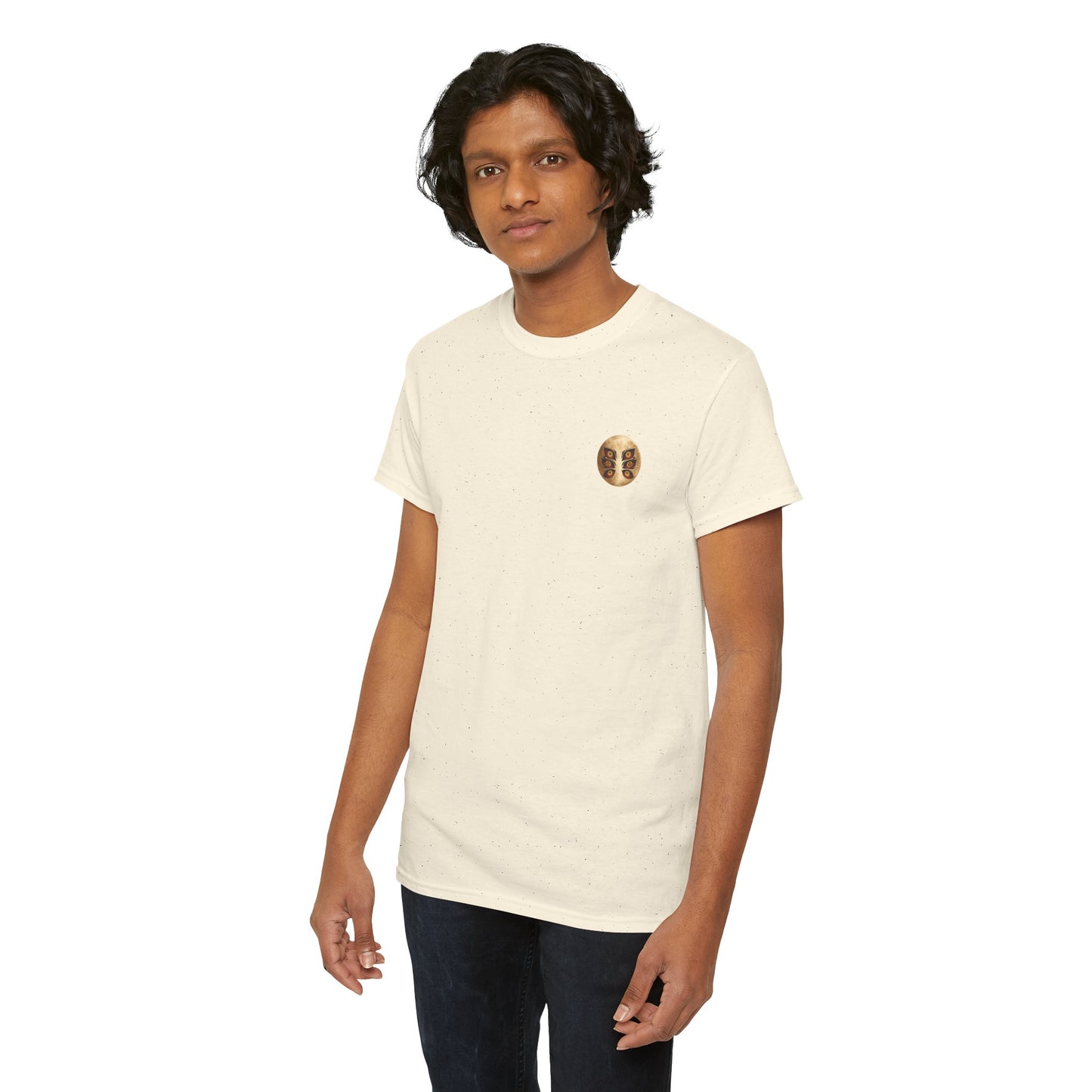 Samurai Moonback T‑Shirt — Japanese Warrior Graphic Tee