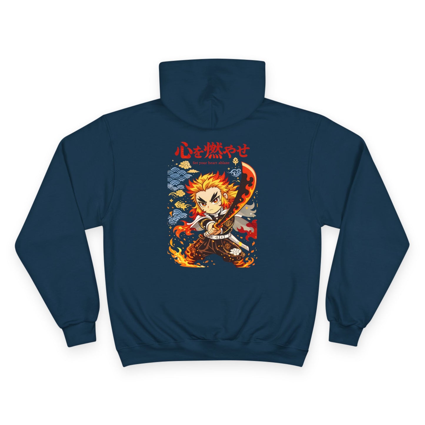 Demon Slayer Rengoku Flame Hoodie