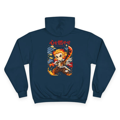 Demon Slayer Rengoku Flame Hoodie