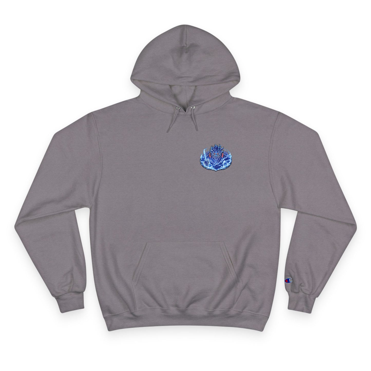 Champion Hoodie | Anime Blue Spirit Guardian Graphic Hoodie