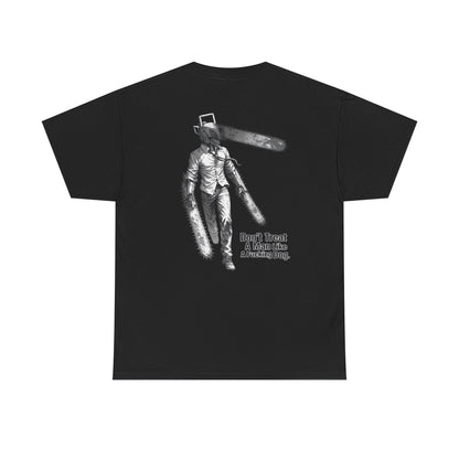 Devil Engine Graphic Tee — “Don’t Treat A Man Like A Fucking Dog” Manga Shirt