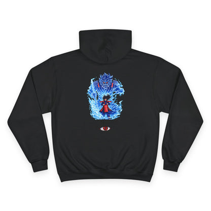 Champion Hoodie | Anime Blue Spirit Guardian Graphic Hoodie
