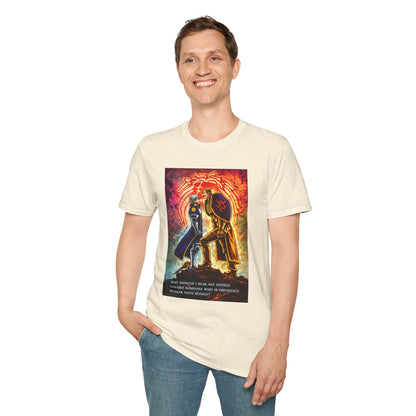 Strength Without Hatred Tee — Anime Warrior Lion Graphic T-Shirt