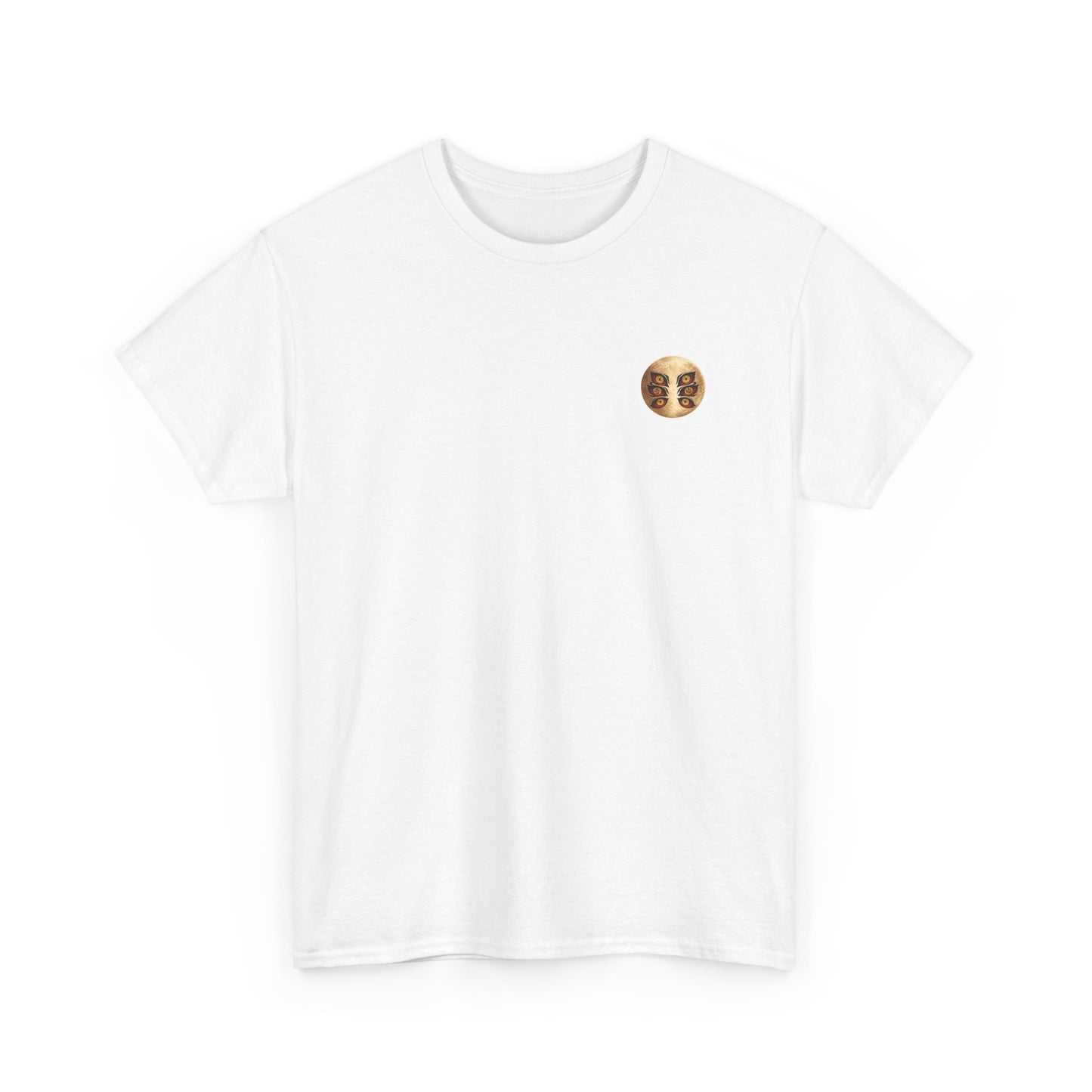 Samurai Moonback T‑Shirt — Japanese Warrior Graphic Tee