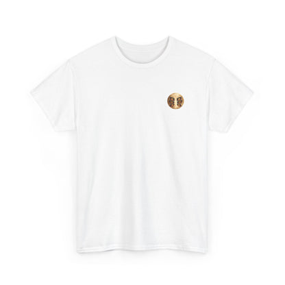 Samurai Moonback T‑Shirt — Japanese Warrior Graphic Tee