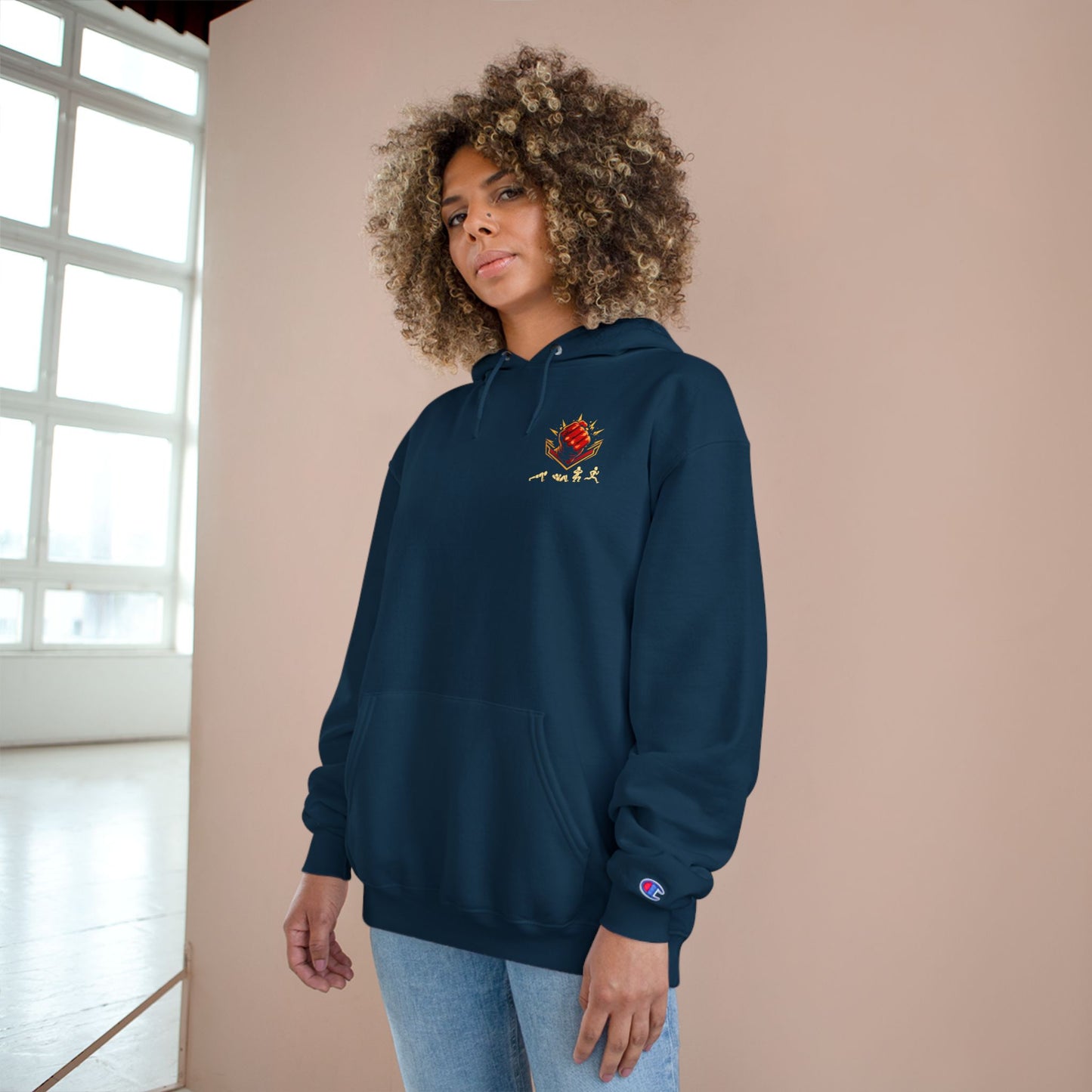 Anime Workout japanese Graphic Hoodie — Anime Champion Sweatshirt