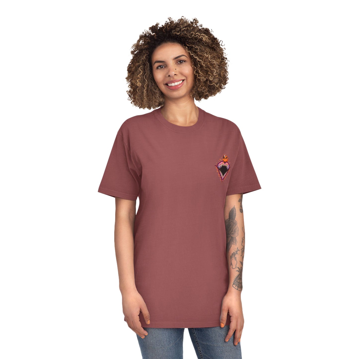Devil Girl Anime Tee — Chainsaws & Devils Graphic Shirt