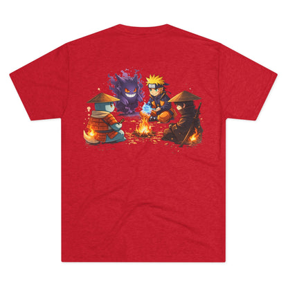 Anime Ninja Campfire Graphic Tee