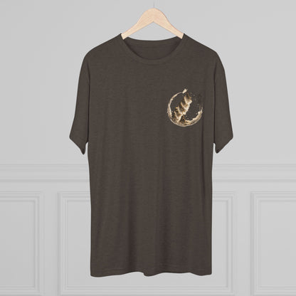 T-Shirt — Minimal Japanese Sumi-e Foxes Graphic Tee