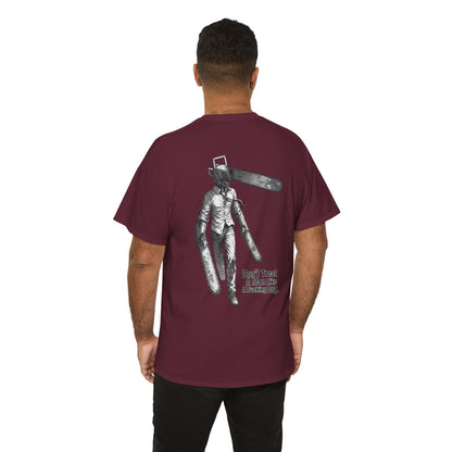 Devil Engine Graphic Tee — “Don’t Treat A Man Like A Fucking Dog” Manga Shirt
