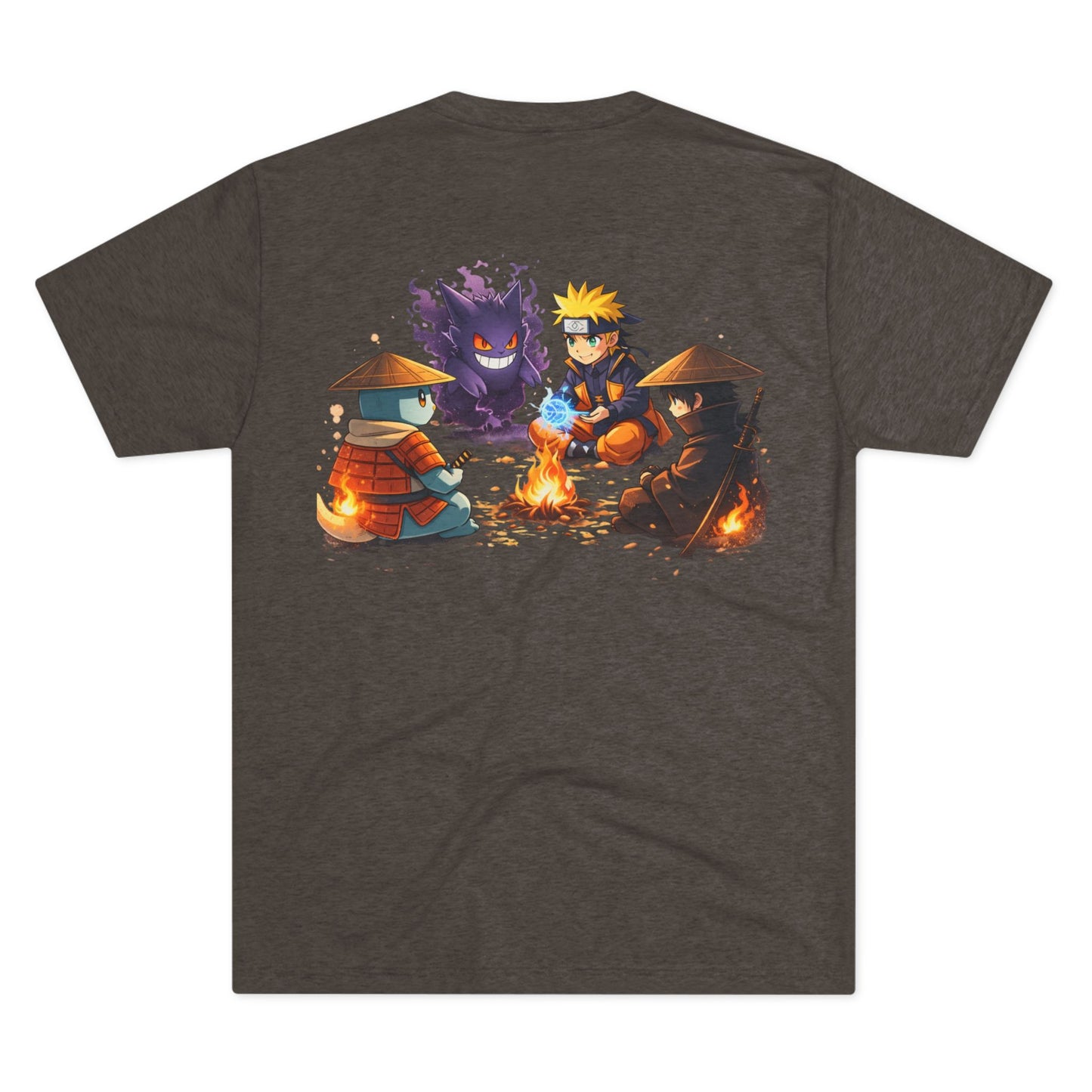 Anime Ninja Campfire Graphic Tee