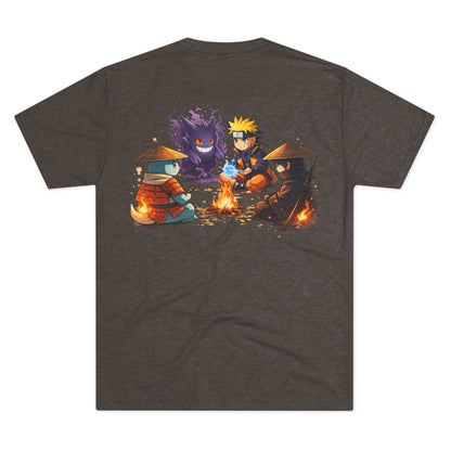 Anime Ninja Campfire Graphic Tee