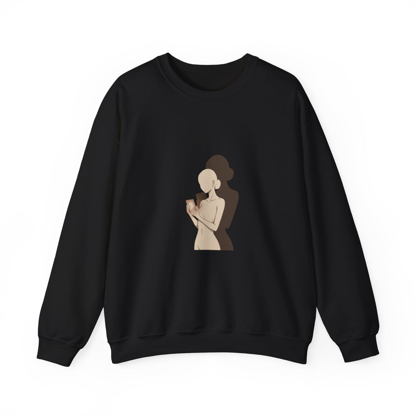 Morning Ritual Illustration Sweatshirt | cozy cafe, breakfast art