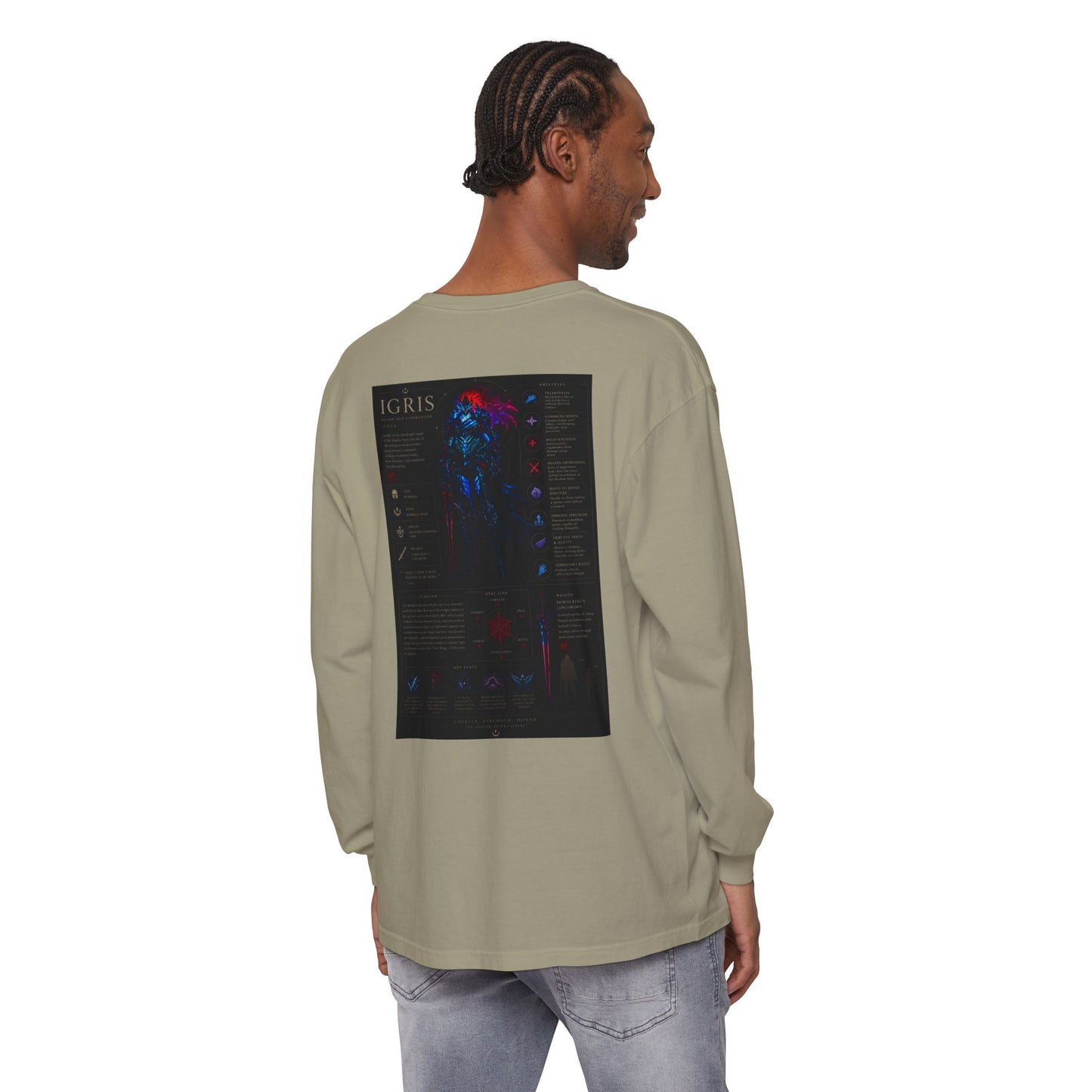 Igris Stats Long Sleeve Shirt