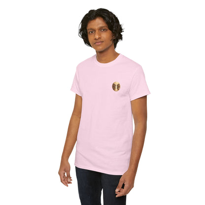 Samurai Moonback T‑Shirt — Japanese Warrior Graphic Tee