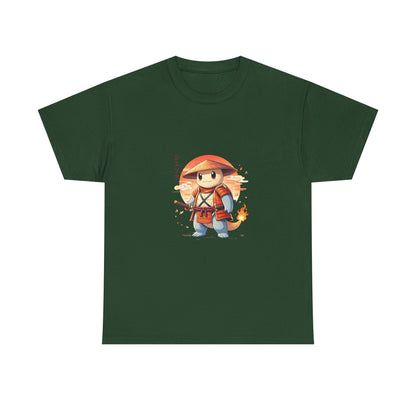 Adventure Fire Mage T-Shirt — Cute Warrior Character Tee