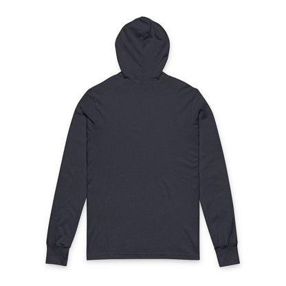 Hooded Long Sleeve Tee — Cozy Campfire Ninja Art Hooded Tee