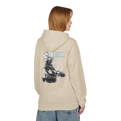 Anime Masked Shinobi Hoodie — 'Every sin tells part of the path' Graphic Pullover