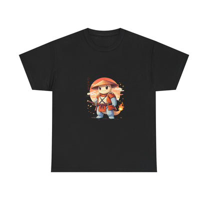 Adventure Fire Mage T-Shirt — Cute Warrior Character Tee