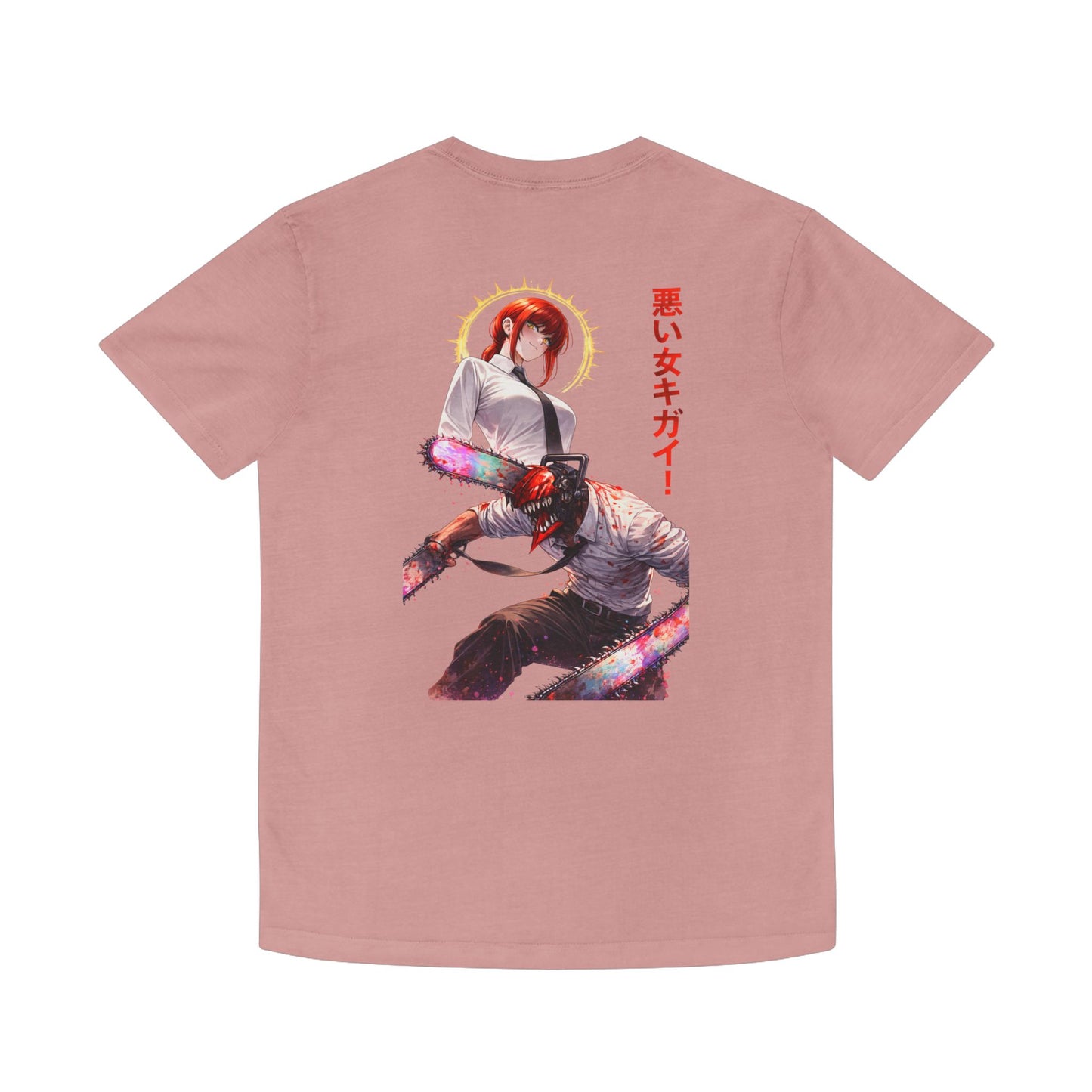 Devil Girl Anime Tee — Chainsaws & Devils Graphic Shirt