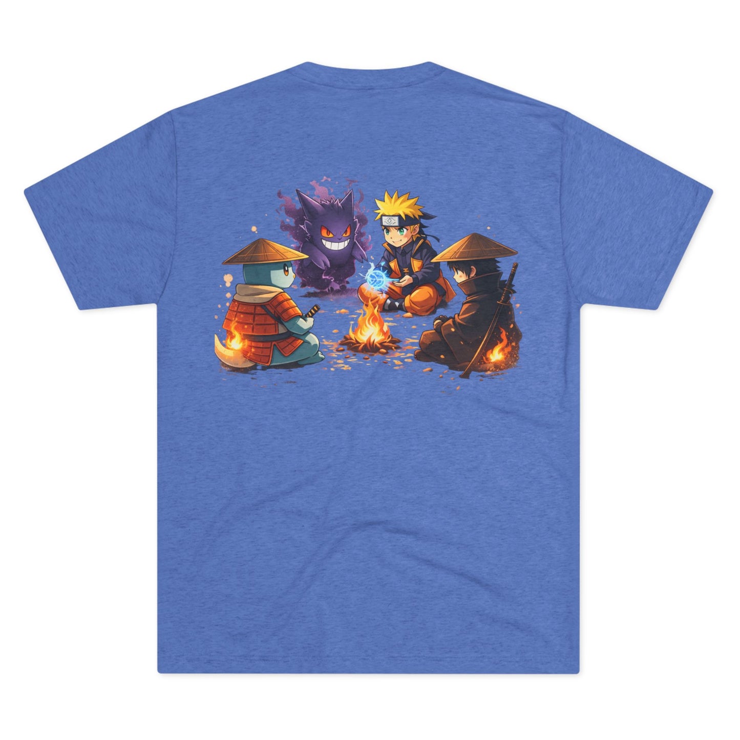 Anime Ninja Campfire Graphic Tee