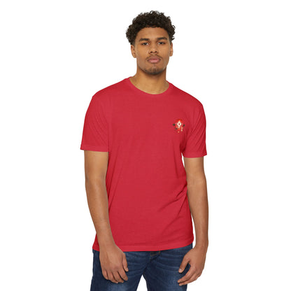 Anime Graphic T-Shirt — Red-Haired Warrior Back Print