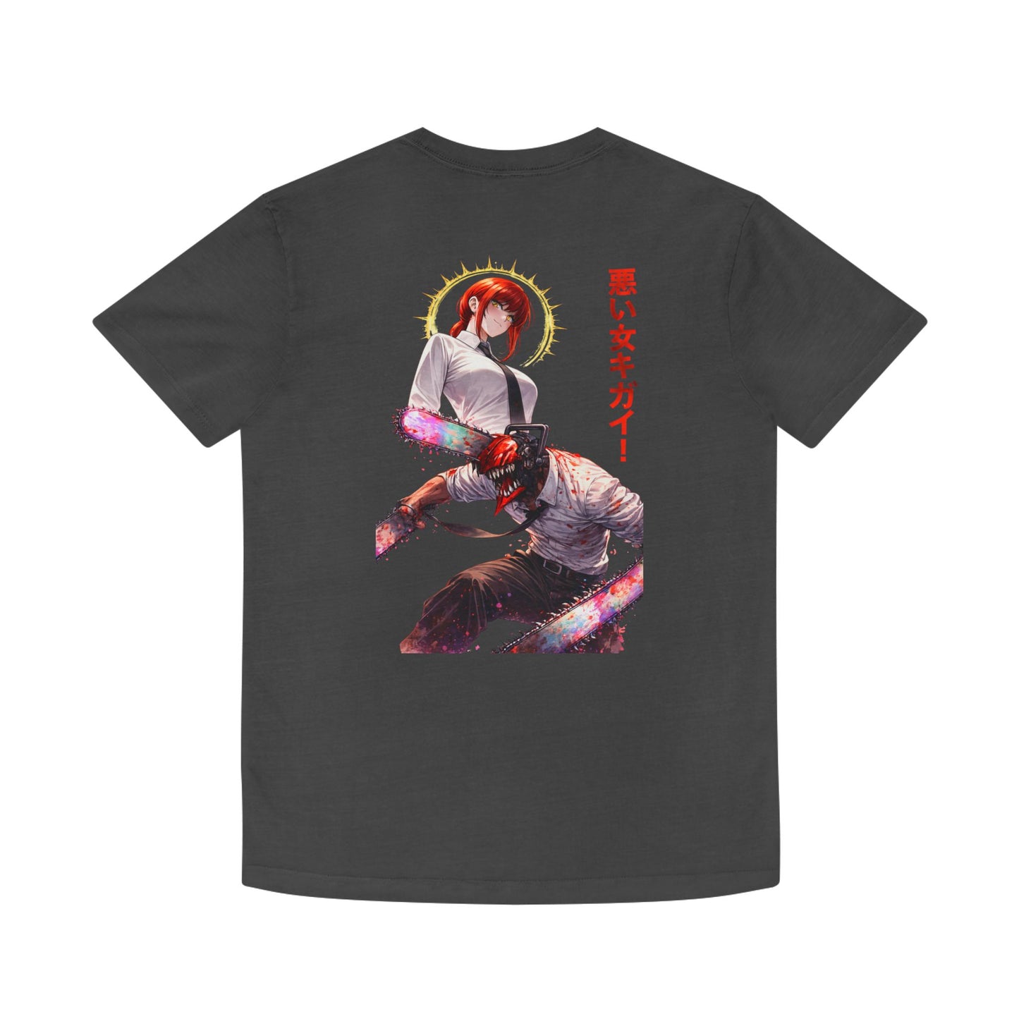 Devil Girl Anime Tee — Chainsaws & Devils Graphic Shirt
