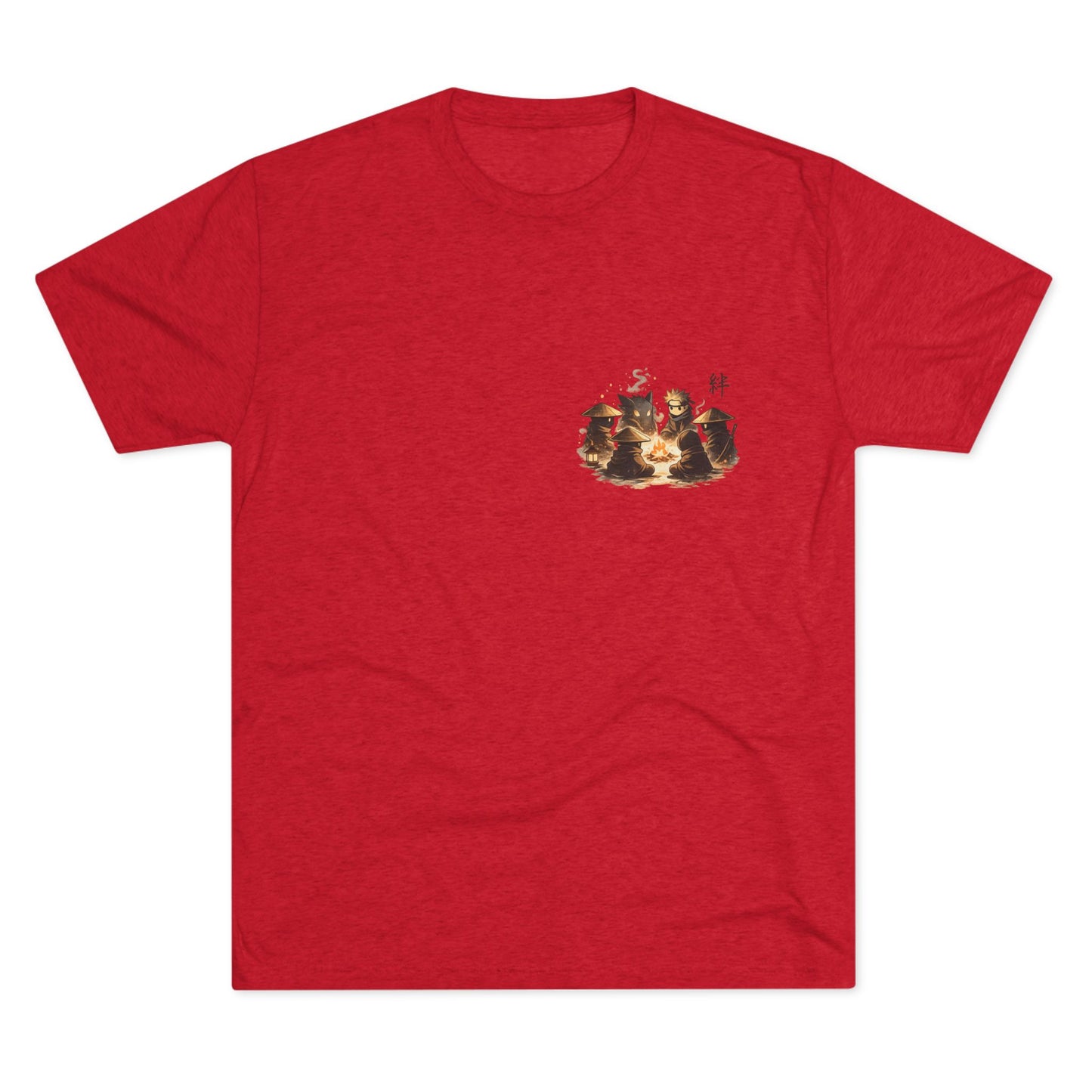 Anime Ninja Campfire Graphic Tee