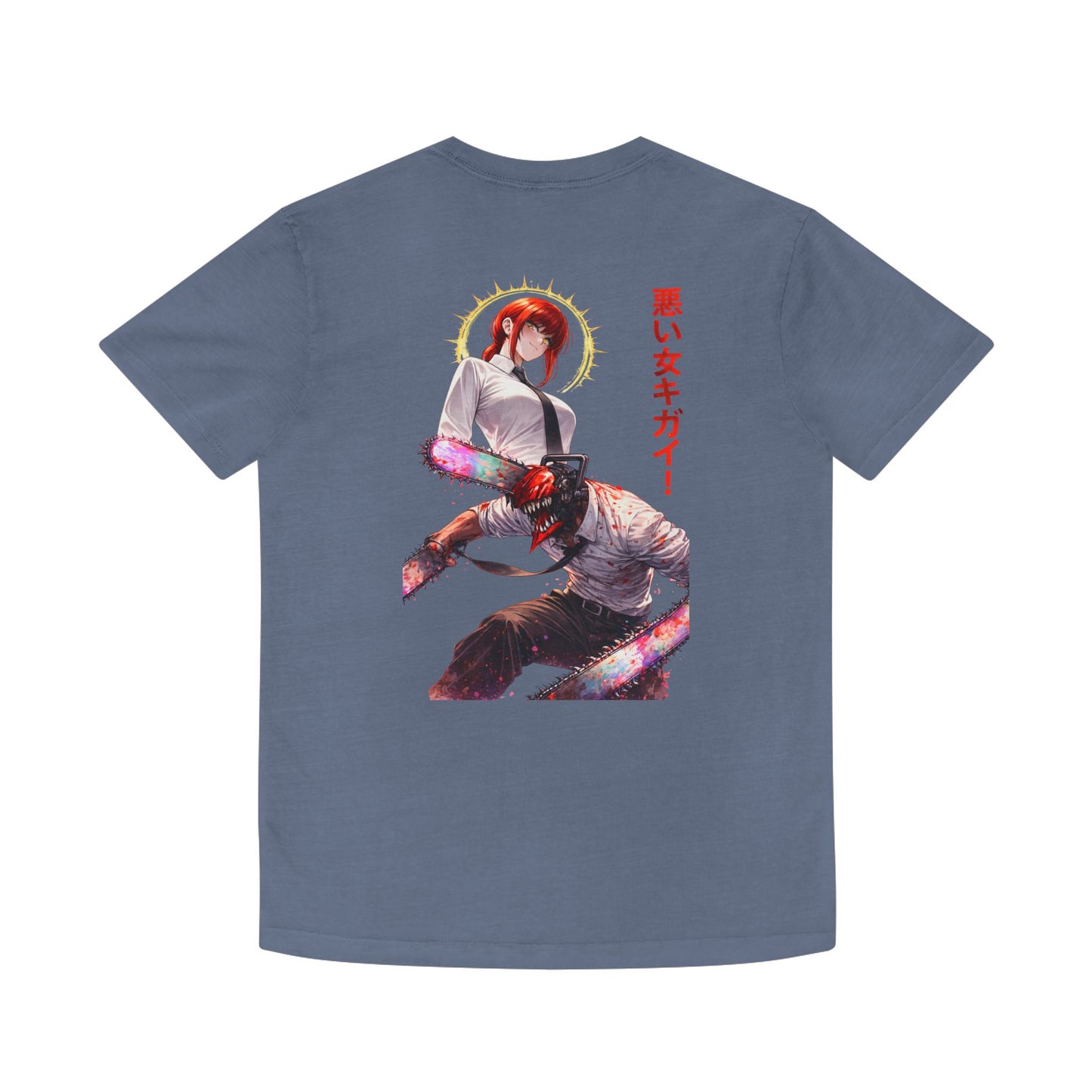 Devil Girl Anime Tee — Chainsaws & Devils Graphic Shirt