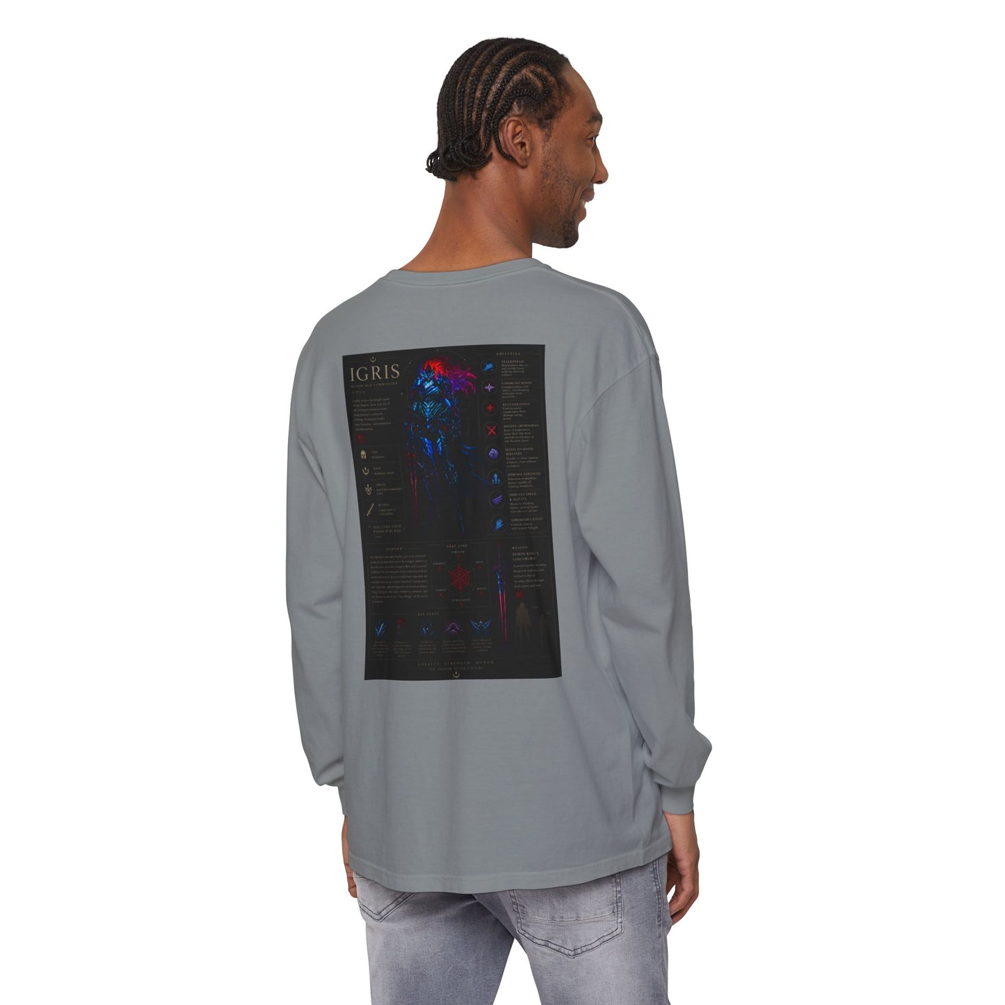 Igris Stats Long Sleeve Shirt