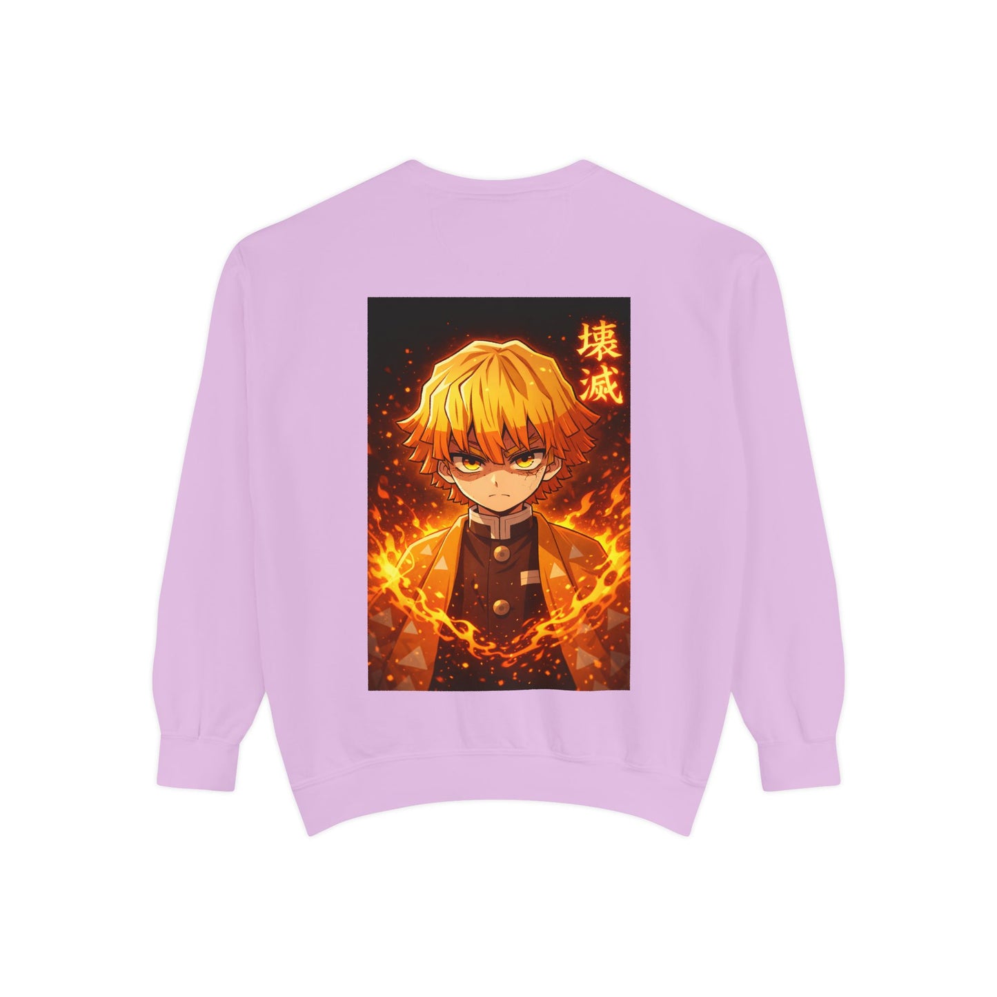 Demon Agatsuma Flame Graphic Sweatshirt Slayer