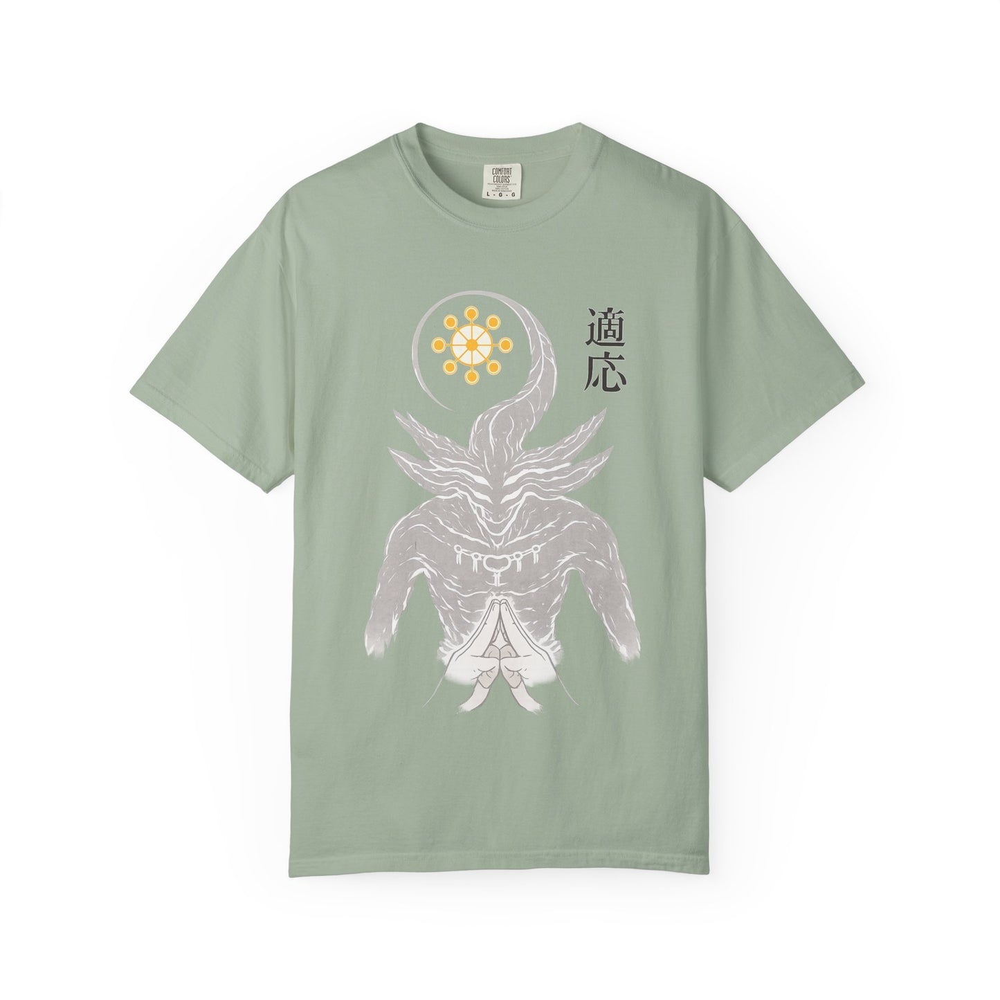 Demon sigil T-Shirt — Japanese “Adapt” Kanji Graphic Tee