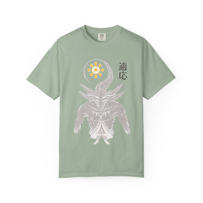 Demon sigil T-Shirt — Japanese “Adapt” Kanji Graphic Tee