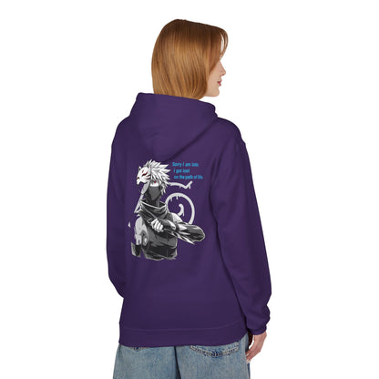 Anime Masked Shinobi Hoodie — 'Every sin tells part of the path' Graphic Pullover