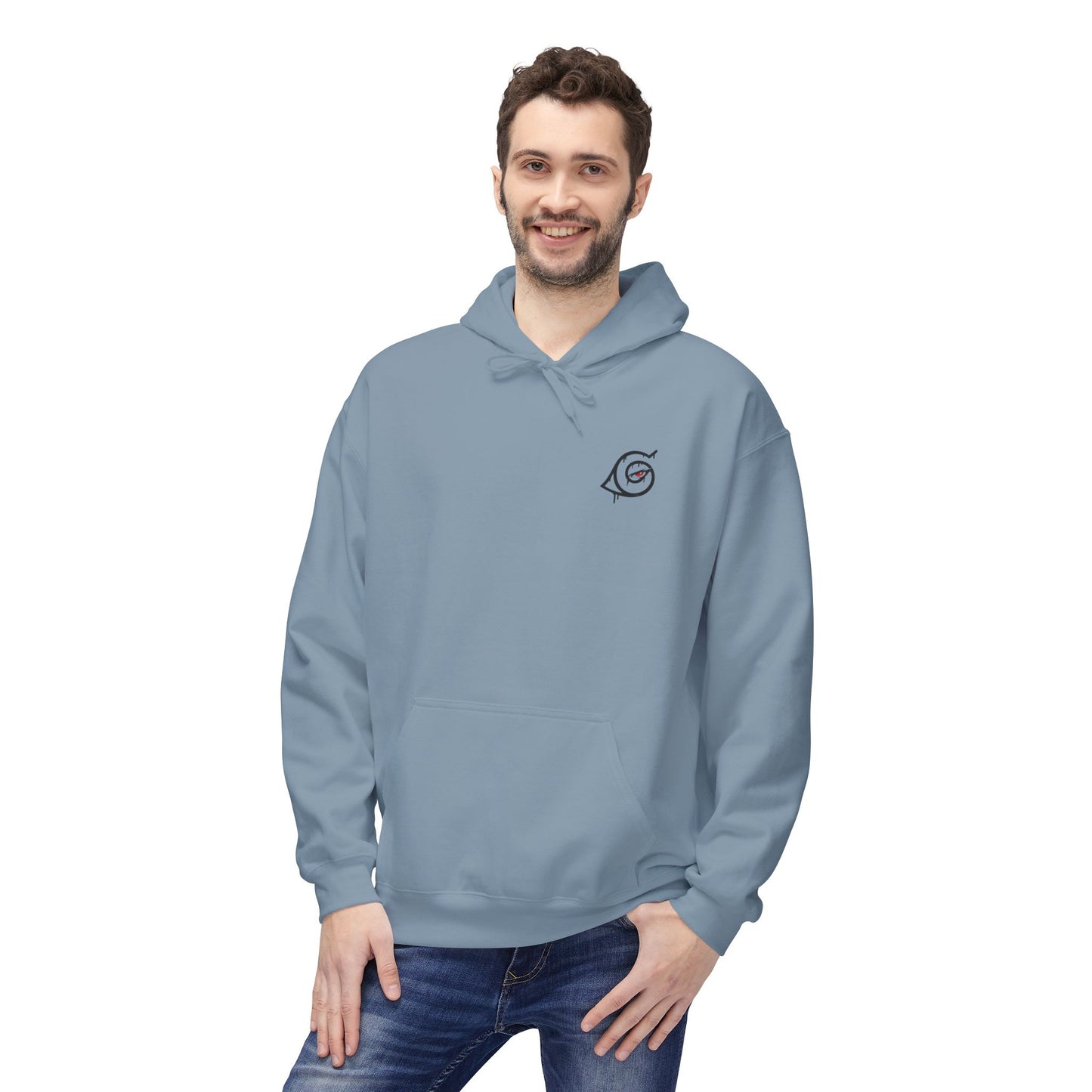 Anime Masked Shinobi Hoodie — 'Every sin tells part of the path' Graphic Pullover